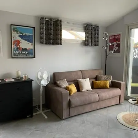 Charmant Studio Pouvant Accueillir 4 Personnes Anglet Exterior foto
