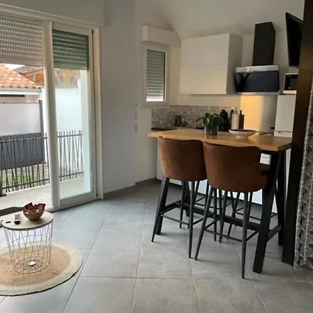 Charmant Studio Pouvant Accueillir 4 Personnes Anglet Exterior foto